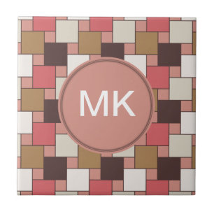 Pumpkin Gewürz Weave Muster Fliese