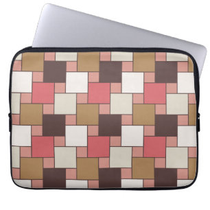 Pumpkin Gewürz Weave Muster Laptopschutzhülle