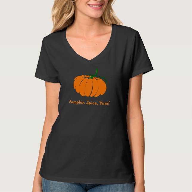 Pumpkin Gewürz, Yum! T-Shirt (Vorderseite)