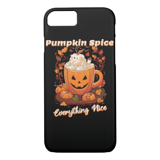 Pumpkin Gewürze alles Nice Pumpkin Gewürz-Kaffee Case-Mate iPhone Hülle (Rückseite)