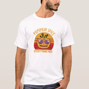 Pumpkin Gewürze alles schön - Halloween T-Shirt
