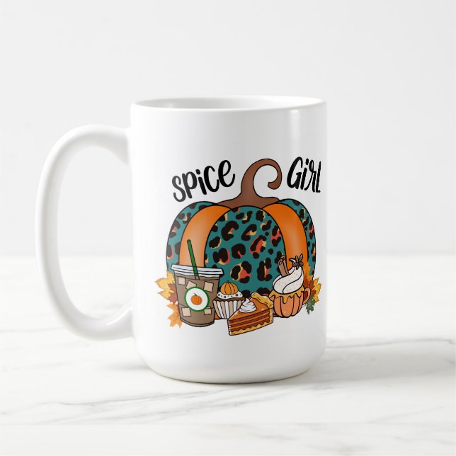 Pumpkin-Gewürzkaffee-Tasse Kaffeetasse (Links)