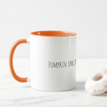 Pumpkin-Gewürzkaffee-Tasse