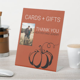 Pumpkin Gewürzkarten und Geschenke Sockelschild