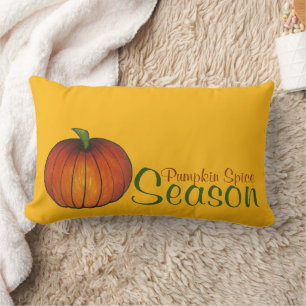 Pumpkin Gewürzsaison Herbst Ernte Fall Lendenkissen