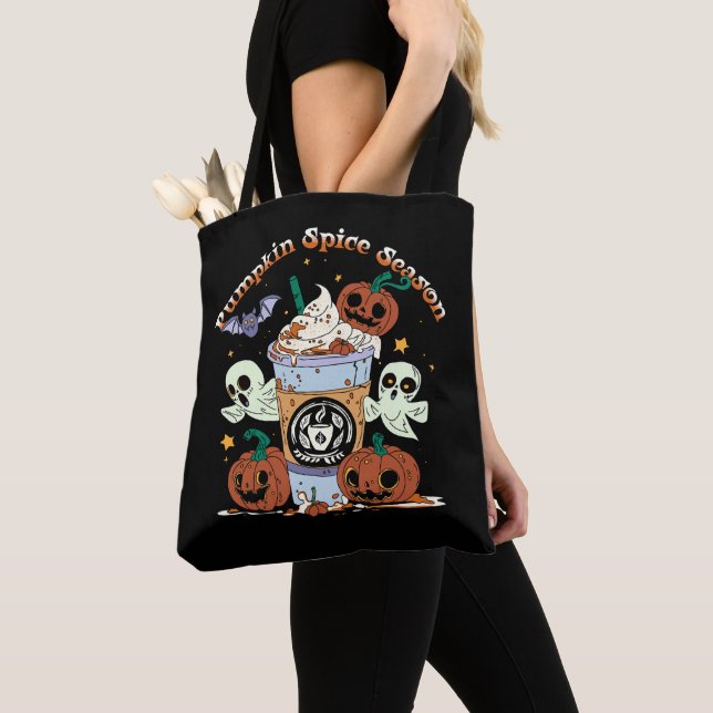 Pumpkin-Gewürzsaison Tasche (Von Nahem)