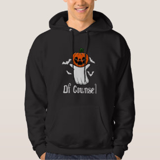 Pumpkin Ghost Of Counsel Halloween Of Counsel Lawy Hoodie