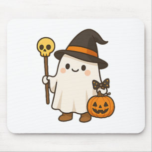 Pumpkin Ghost Witz Shirt Niedliche Halloween-Kinde Mousepad