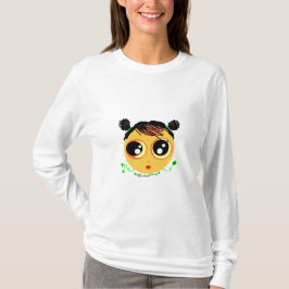 Pumpkin Girl Corset Back T - Shirt