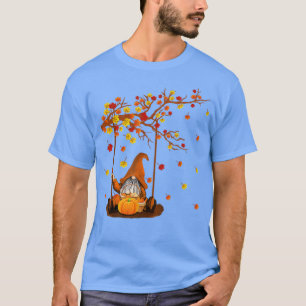 Pumpkin Gnomes Herbst Niedliches Halloween Thanksg T-Shirt