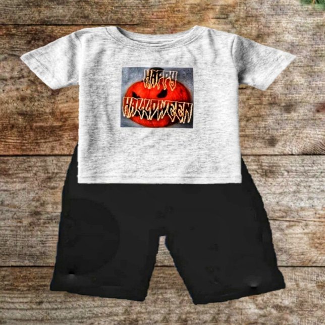 Pumpkin Grin Baby T-shirt (Check out this cute Pumpkin Grin Toddler's T-Shirt, in time for Halloween!)
