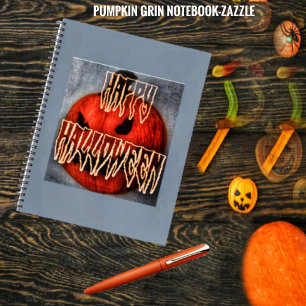 Pumpkin Grin Notizbuch