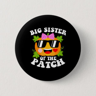Pumpkin große Schwester des Patch Fun Halloween Fa Button