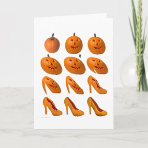 Pumpkin-Grußkarte Karte