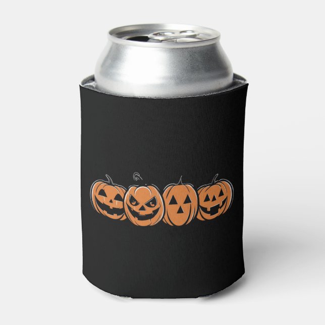 Pumpkin Halloween Fall Erntedank Geschenk Dosenkühler (Kanne Vorderseite)