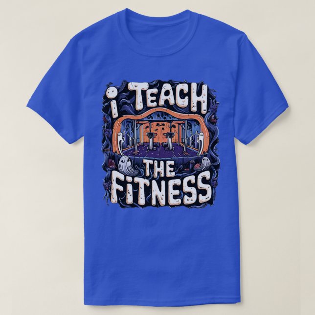 Pumpkin halloween gym lustige halloween Fitness 1 T-Shirt (Design vorne)