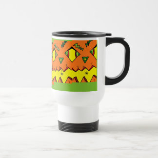 Pumpkin Halloween Jack-O-Lantern & Spider Tasse