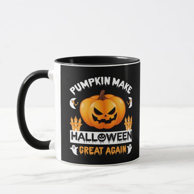 Pumpkin Halloween wieder groß Tasse (Links)