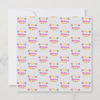 Pumpkin Happy Birthday