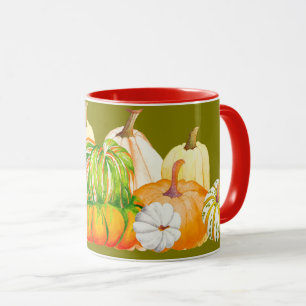 Pumpkin Harvest auf einer Combo-Tasse (2) Tasse