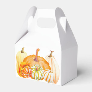 Pumpkin Harvest auf einer Gable-Gefälligkeitsbox Geschenkschachtel