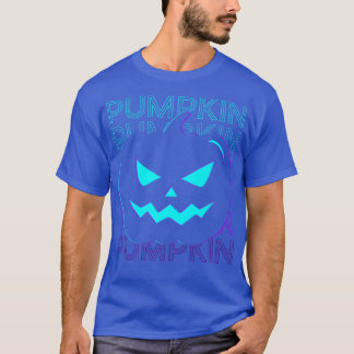 Pumpkin Head Kürbislaterne Halloween Retro T-Shirt