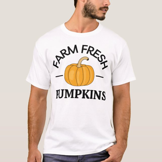 Pumpkin Herbst Herbst T-Shirt (Vorderseite)