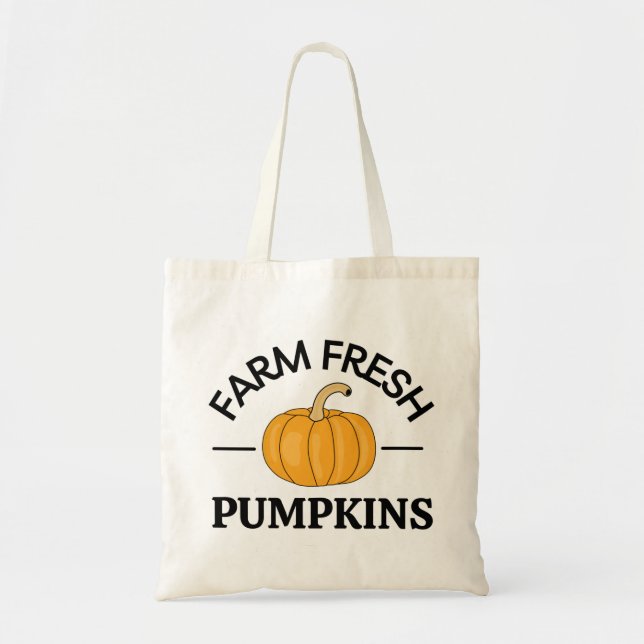 Pumpkin Herbst Herbst Tragetasche (Vorne)