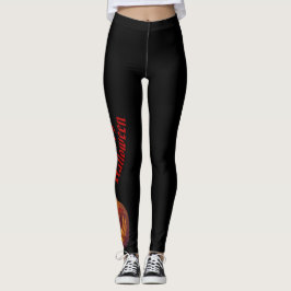 Pumpkin, Herz in Skeletthand Leggings