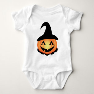 Pumpkin Hexe Baby Strampler
