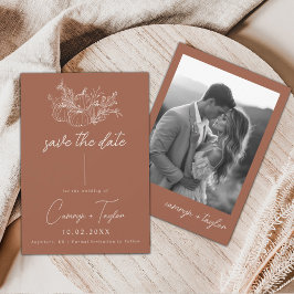 Pumpkin Hochzeit speichern das Datum Save The Date