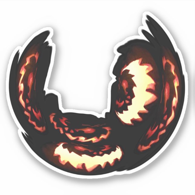 Pumpkin-Jack 2 Aufkleber (Vorderseite)