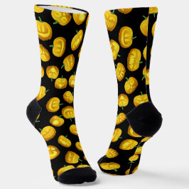 Pumpkin Jack-o-Lanterns Halloween Socken