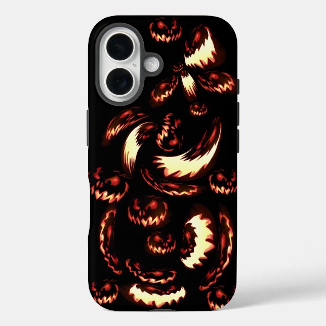 Pumpkin-Jack x iPhone 16 Hülle (Rückseite)