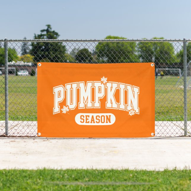 Pumpkin-Jahreszeit im Freien Banner (Insitu)