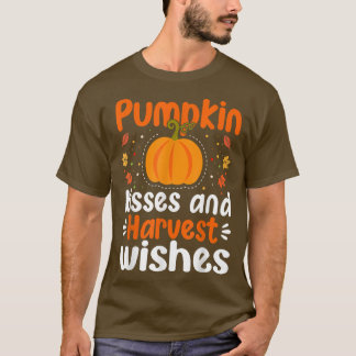 Pumpkin Kisses und Harvest wünscht Halloween T-Shirt