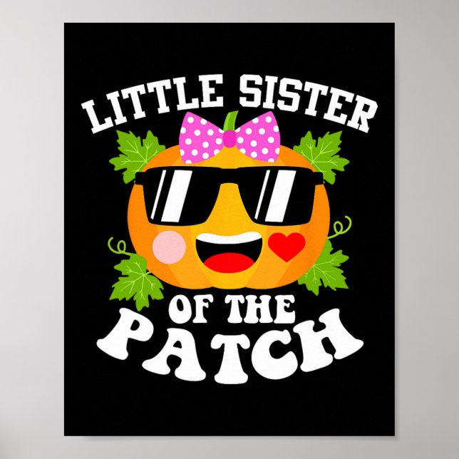 Pumpkin kleine Schwester des Patch Fun Halloween Poster (Vorne)