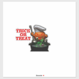 Pumpkin Koch Halloween-Party - Spooky Touch Aufkleber