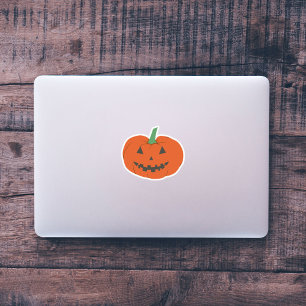 Pumpkin-Kürbislaterne Halloween-Sticker Aufkleber