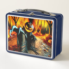 Pumpkin Man Metall Brotdose