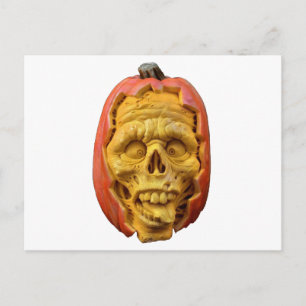 Pumpkin Man Postkarte