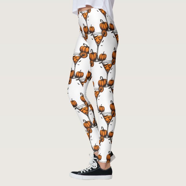 Pumpkin Martini Leggings (Links)