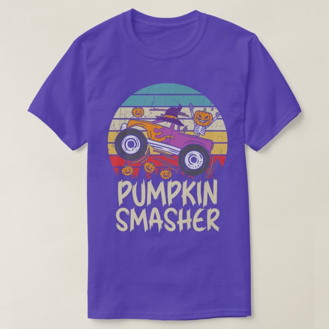 Pumpkin-Masher-Toddler Halloween for Monster-Ding T-Shirt (Design vorne)
