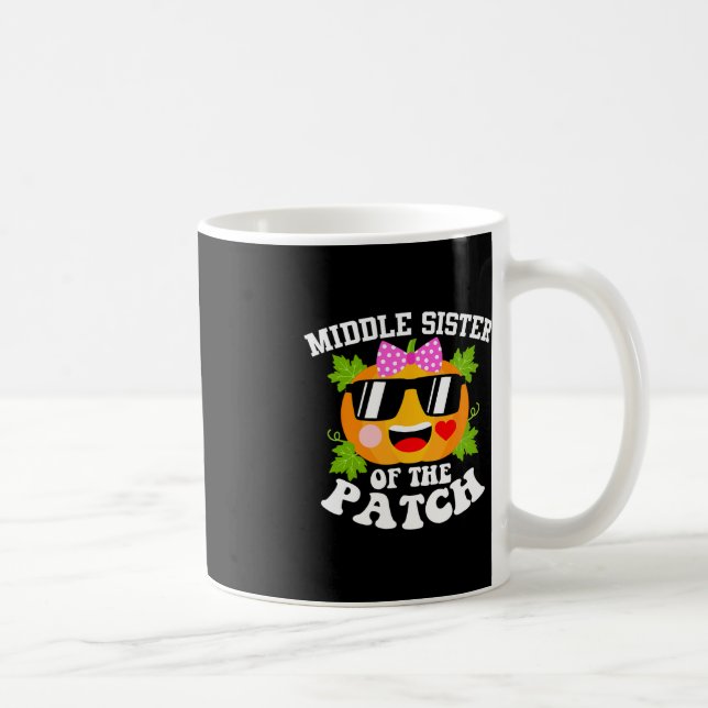 Pumpkin Middle Schwester des Patch Fun Halloween Kaffeetasse (Rechts)