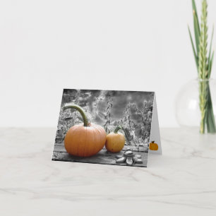 Pumpkin-Mitteilungskarten Karte