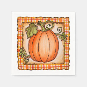 Pumpkin - Napkins Serviette