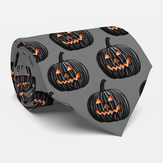 Pumpkin Neck Tie Krawatte (Gerollt)