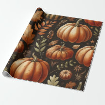 Pumpkin Niedliche Wasserfarben Herbst & Herbst Ern