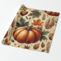 Pumpkin Niedliche Wasserfarben Herbst & Herbst Ern