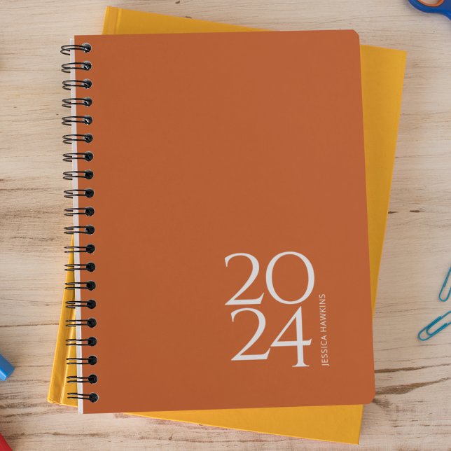 Pumpkin Orange Personal Weekly Planer (Von Creator hochgeladen)